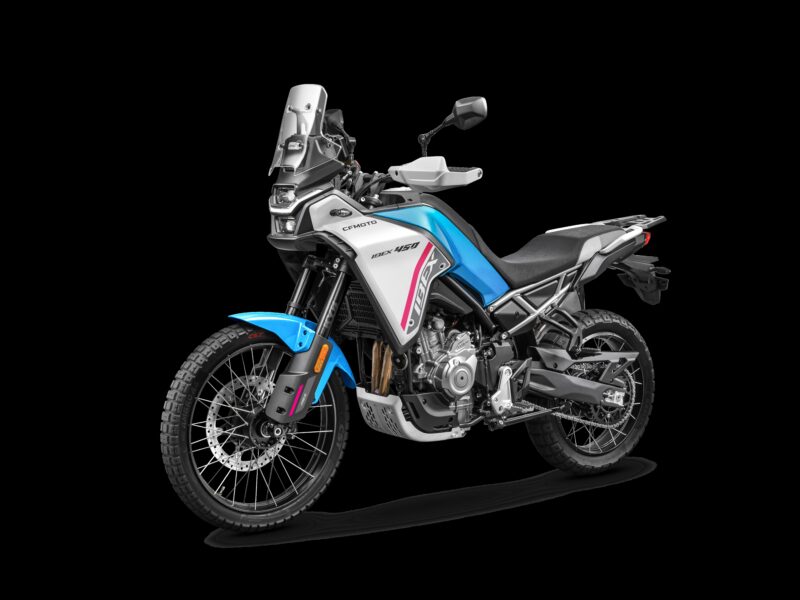 IBEX450 Zephyr Blue Left 45