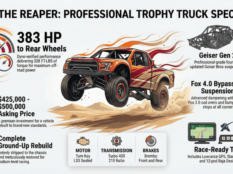 2011 Custom Geiser Spec Trophy Truck carson city nv 3