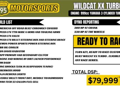 2020 Tracker XRT 10 Turbo Race ready UTV ()