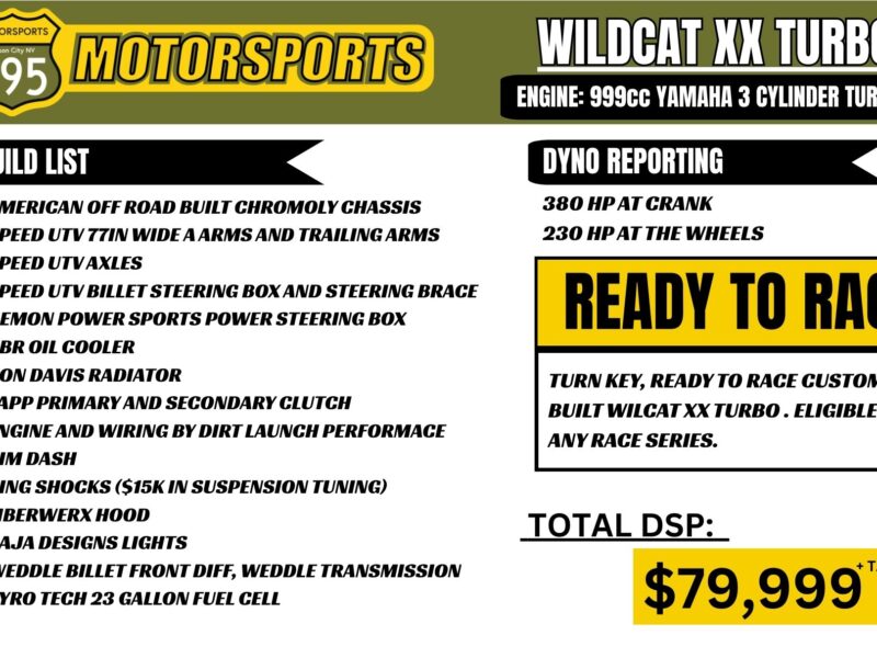 2020 Tracker XRT 10 Turbo Race ready UTV carson city nv 4